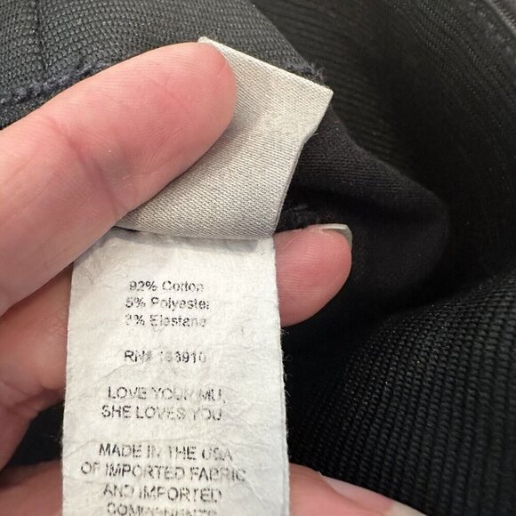 Show Me Your Mumu Jeans Black Womens Berkley Bells Super Flare Pull On Pants XXL - Picture 7 of 11